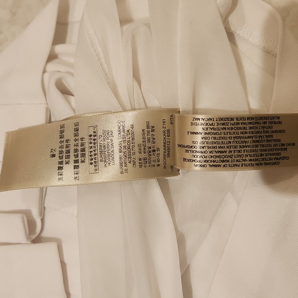 Burberry Blouse white size small - Picture 6 of 6